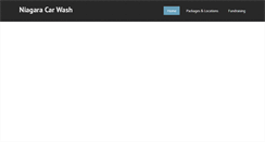 Desktop Screenshot of niagaracarwash.net