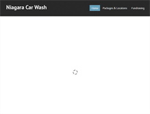 Tablet Screenshot of niagaracarwash.net
